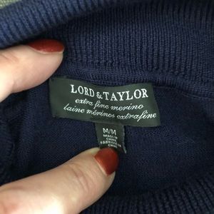 Lord & Taylor Sweaters - Lord and Taylor Navy Turtle Neck Lord & Taylor Sweaters - Lord and Taylor Navy Turtle Neck